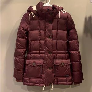 Abercrombie & Fitch Down Puffer/Winter Jacket Coat